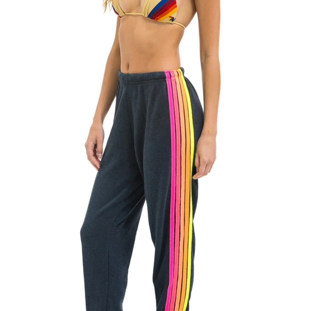 Aviator Nation 5 Stripe Sweatpants